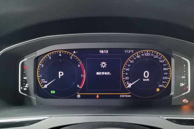 Used Volkswagen Magotan 2020 330TSI DSG Luxury Edition Odometer Close Up