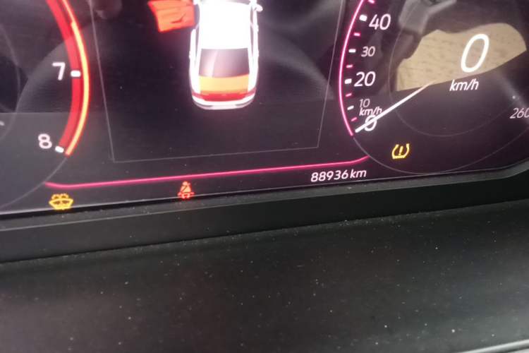 Used Volkswagen Magotan 2020 330TSI DSG Luxury Edition Odometer Close Up