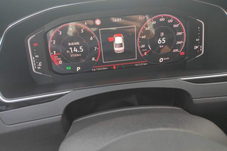 Used Volkswagen Magotan 2020 380TSI DSG Luxury Version Odometer Close Up