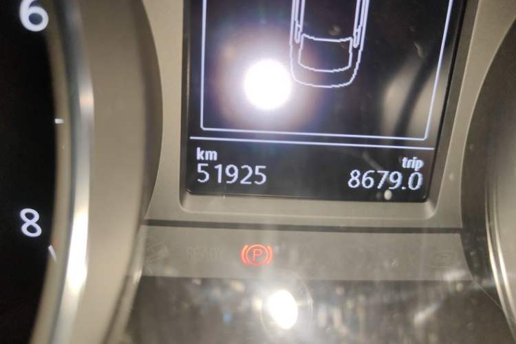 Used Volkswagen Magotan 2020 330TSI DSG Leading Model Odometer Close Up