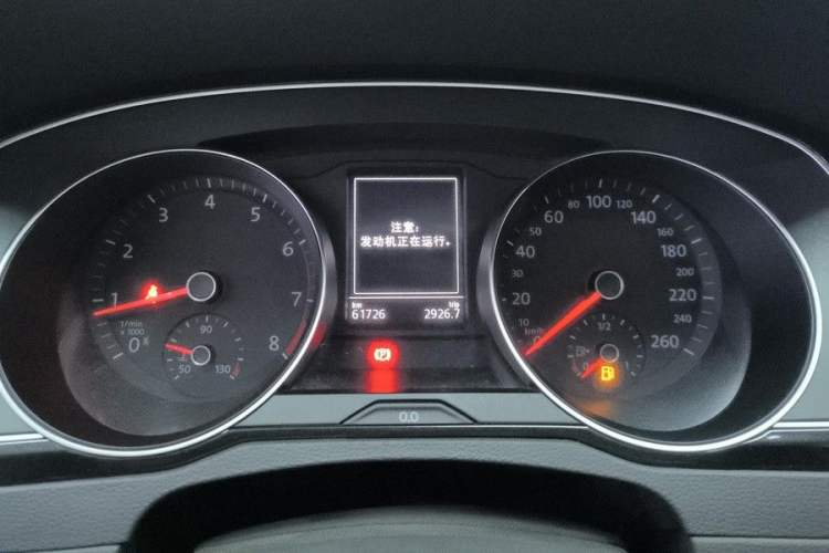 Used Volkswagen Magotan 2020 280TSI DSG Leading Edition Odometer Close Up