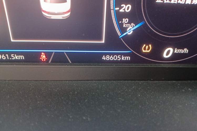 Used Volkswagen Magotan 2020 380TSI DSG Luxury Version Odometer Close Up