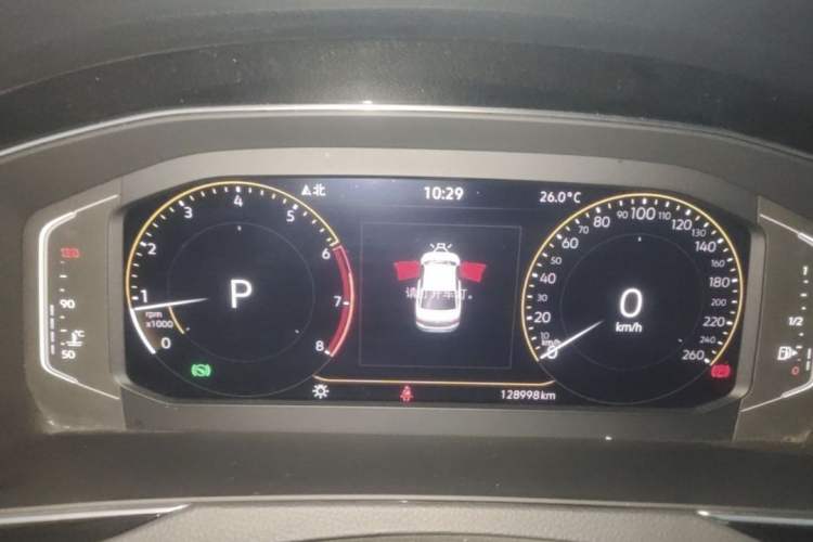 Used Volkswagen Magotan 2020 330TSI DSG Luxury Edition Odometer Close Up