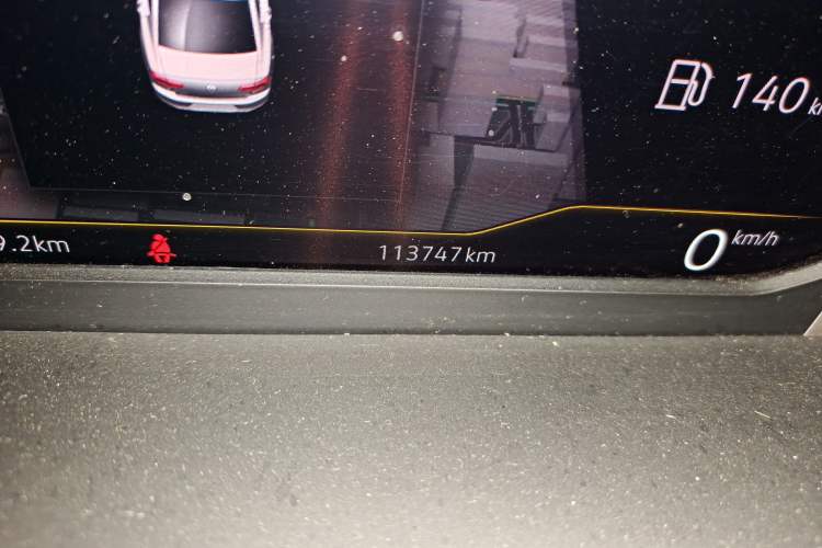 Used Volkswagen Magotan 2020 330TSI DSG Luxury Edition Odometer Close Up
