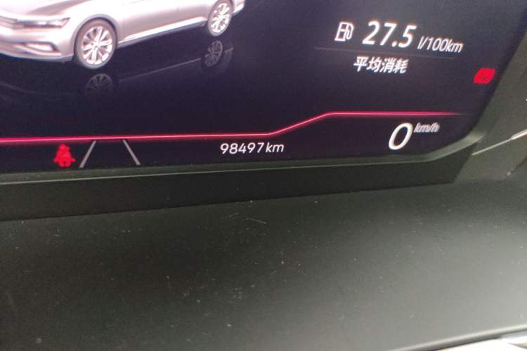Used Volkswagen Magotan 2020 380TSI DSG Flagship Edition Odometer Close Up