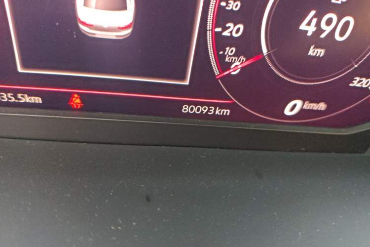 Used Volkswagen Magotan 2020 330TSI DSG Luxury Edition Odometer Close Up