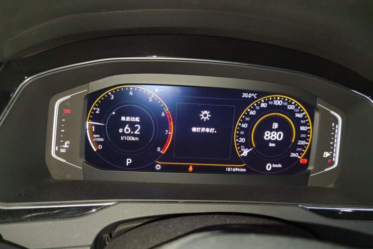 Used Volkswagen Magotan 2020 330TSI DSG Luxury Edition Instrument Cluster