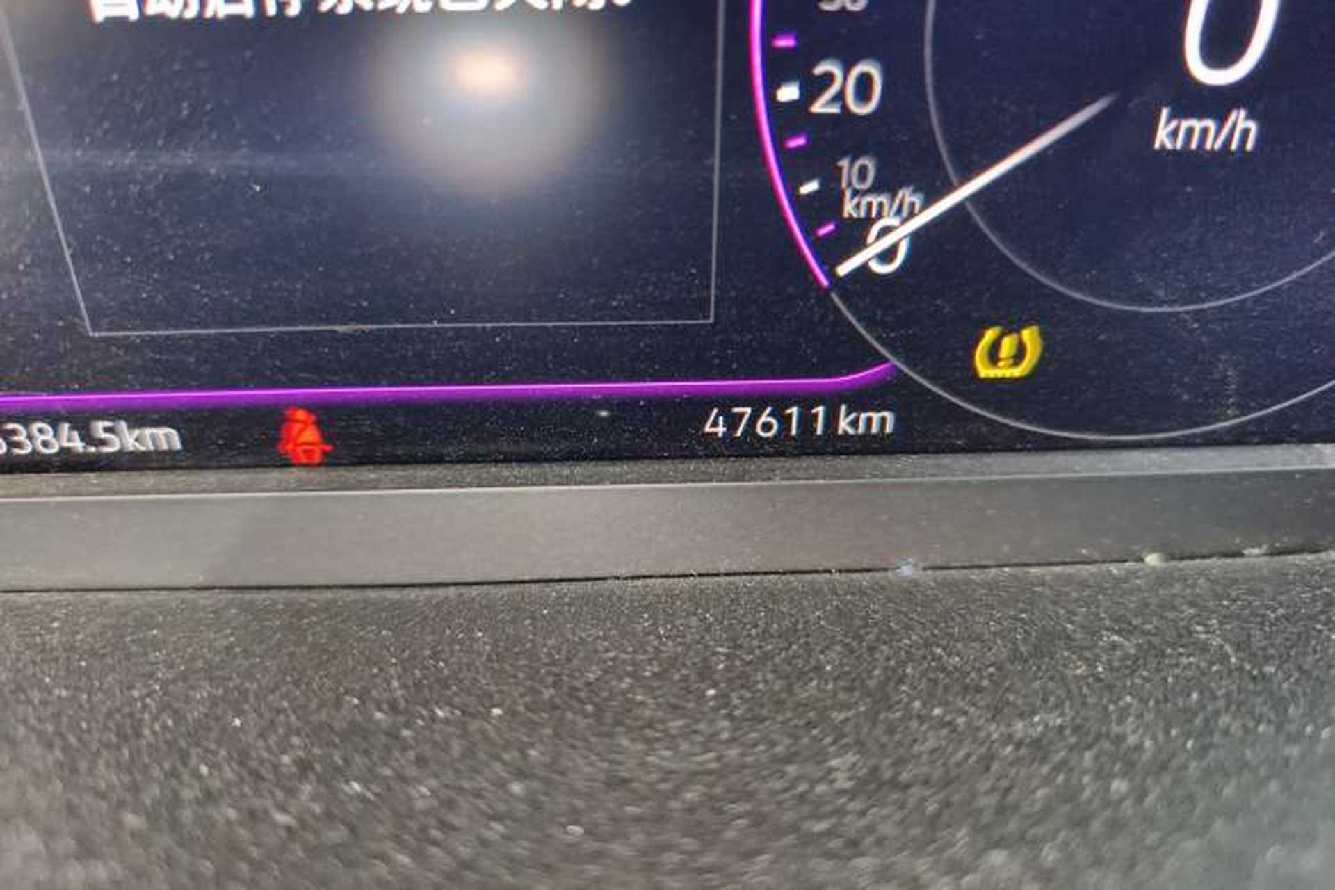 Used Volkswagen Magotan 2021 330TSI DSG 30th Anniversary Edition Odometer Close Up