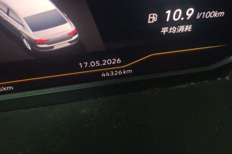 Used Volkswagen Magotan 2021 330TSI DSG 30th Anniversary Edition Odometer Close Up