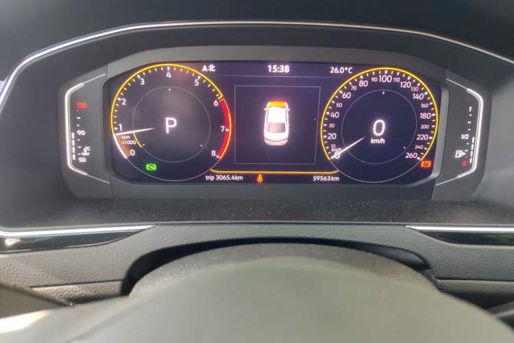 Used Volkswagen Magotan 2021 330TSI DSG 30th Anniversary Edition Odometer Close Up