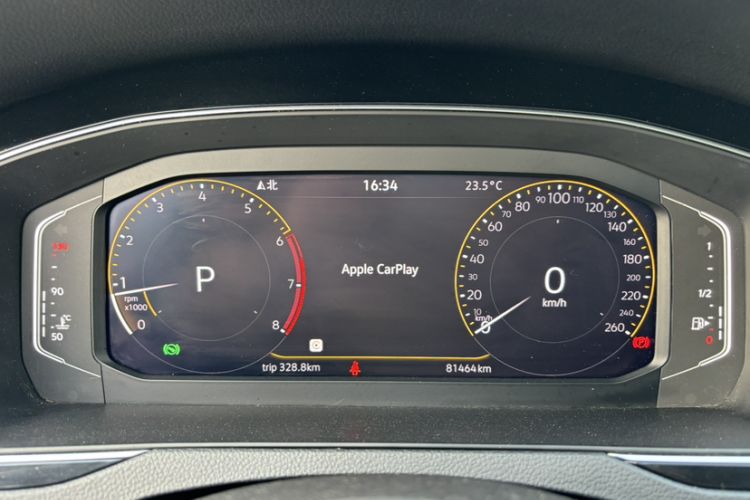 Used Volkswagen Magotan 2021 330TSI DSG 30th Anniversary Edition Odometer Close Up
