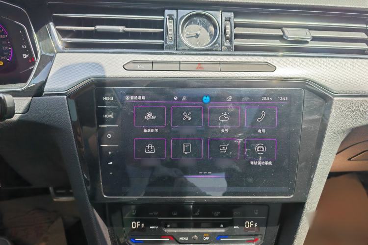 Used Volkswagen Magotan 2023 2 Million Units Commemorative Edition 330TSI DSG Luxury Version Audio And AC Panel
