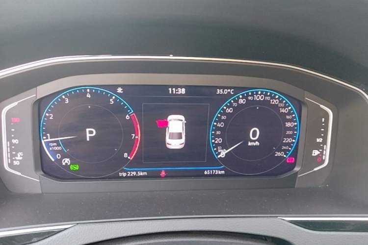 Used Volkswagen Magotan 2023 2 Million Units Commemorative Edition 330TSI DSG Luxury Version Instrument Cluster