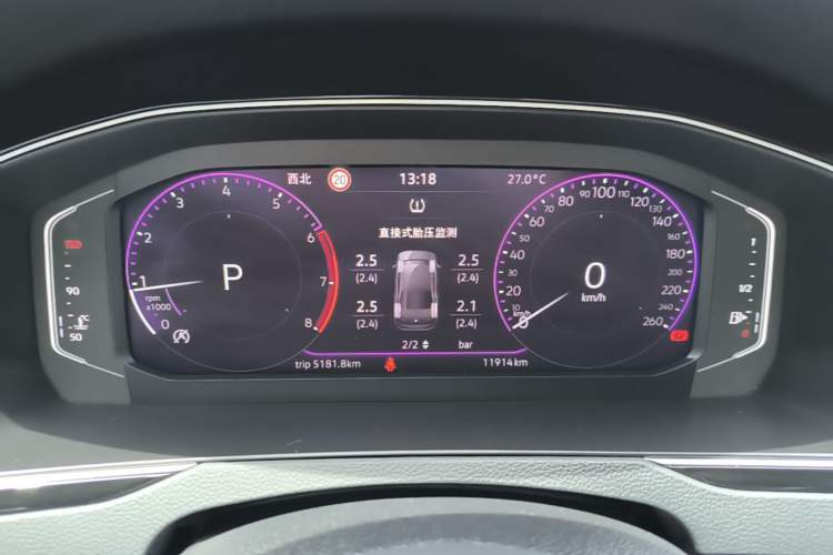 Used Volkswagen Magotan 2023 2 Million Units Commemorative Edition 330TSI DSG Luxury Version Instrument Cluster