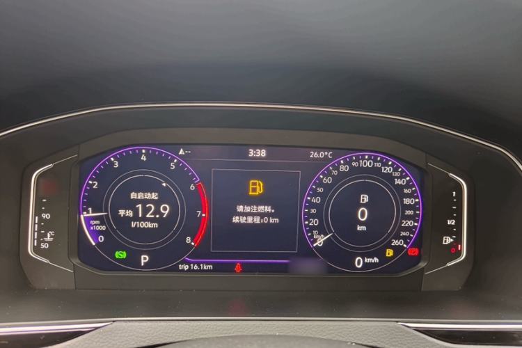 Used Volkswagen Magotan 2023 2 Million Units Commemorative Edition 330TSI DSG Luxury Version Instrument Cluster