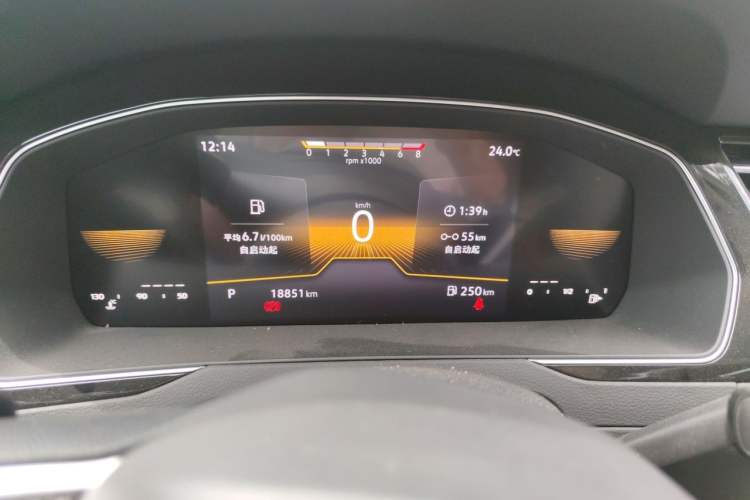 Used Volkswagen Magotan 2023 2 Million Units Limited Edition 330TSI DSG Leading Version Instrument Cluster