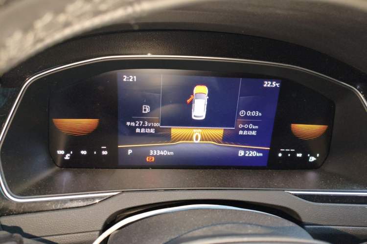 Used Volkswagen Magotan 2023 2 Million Units Limited Edition 330TSI DSG Leading Version Instrument Cluster