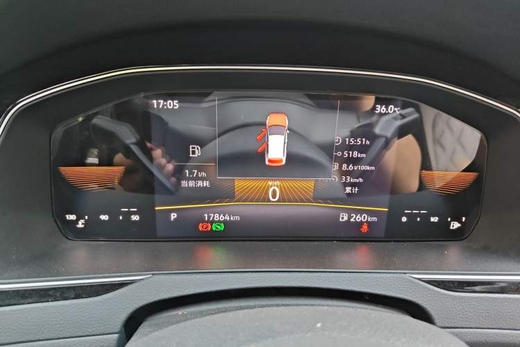 Used Volkswagen Magotan 2023 2 Million Units Limited Edition 330TSI DSG Leading Version Instrument Cluster