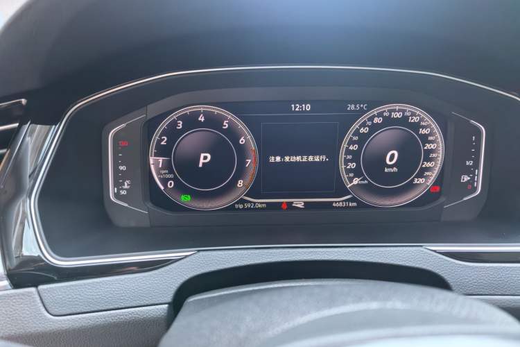 Used Volkswagen Magotan 2023 2 Million Units Limited Edition 330TSI DSG Leading Version Instrument Cluster