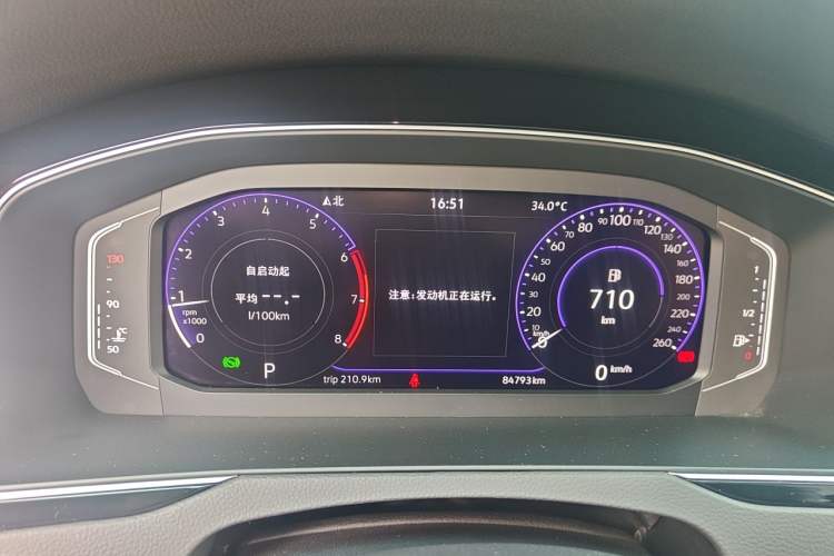 Used Volkswagen Magotan 2023 2 Million Units Commemorative Edition 330TSI DSG Luxury Version Instrument Cluster