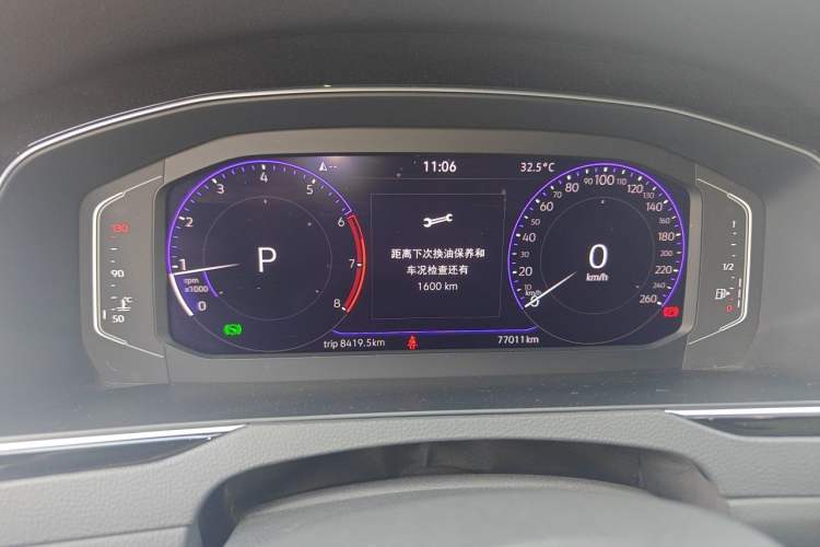 Used Volkswagen Magotan 2023 2 Million Units Commemorative Edition 330TSI DSG Luxury Version Instrument Cluster