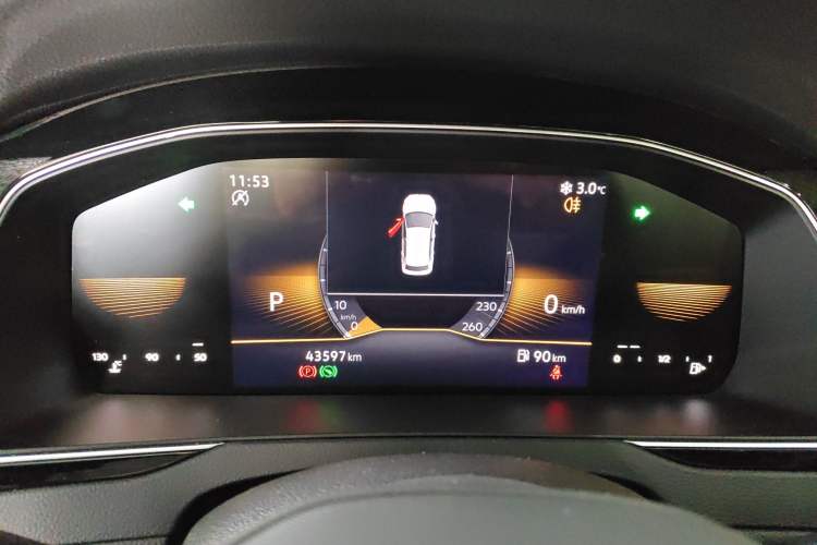 Used Volkswagen Magotan 2023 2 Million Units Limited Edition 330TSI DSG Leading Version Instrument Cluster