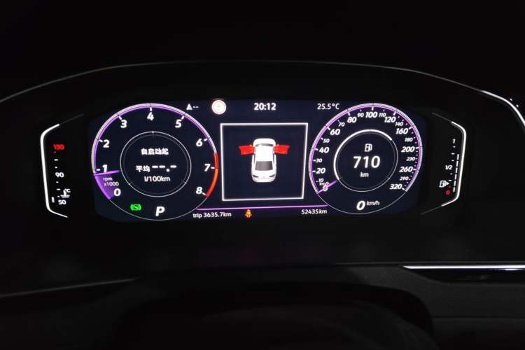 Used Volkswagen Magotan 2023 2 Million Units Commemorative Edition 330TSI DSG Luxury Version Instrument Cluster