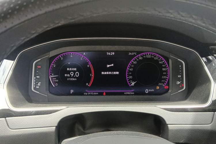 Used Volkswagen Magotan 2023 2 Million Units Commemorative Edition 330TSI DSG Luxury Version Instrument Cluster
