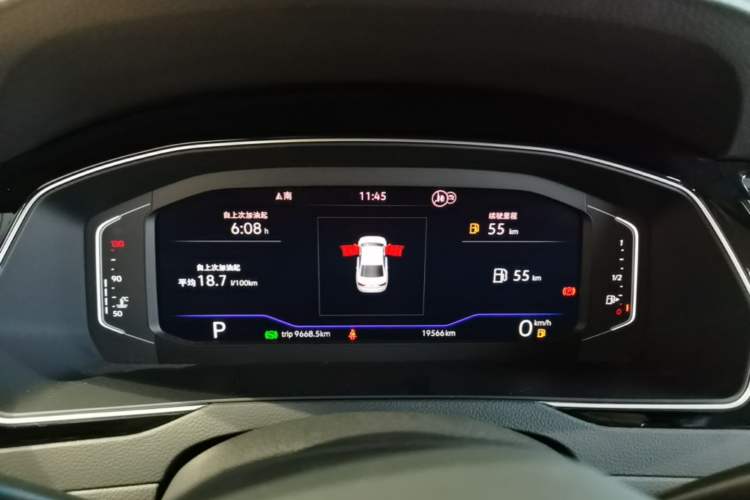 Used Volkswagen Magotan 2023 2 Million Units Commemorative Edition 330TSI DSG Luxury Version Instrument Cluster