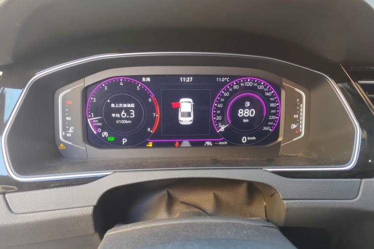 Used Volkswagen Magotan 2023 2 Million Units Commemorative Edition 330TSI DSG Luxury Version Instrument Cluster