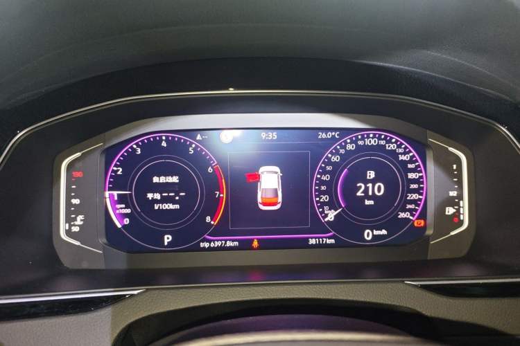 Used Volkswagen Magotan 2023 2 Million Units Commemorative Edition 330TSI DSG Luxury Version Instrument Cluster