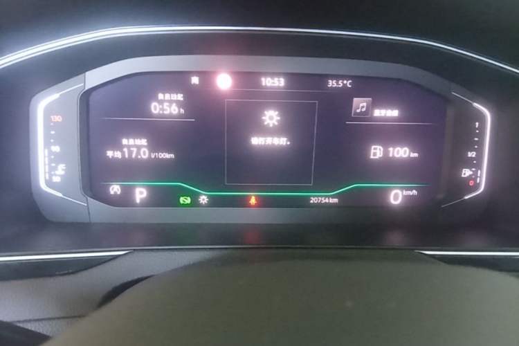 Used Volkswagen Magotan 2023 2 Million Units Commemorative Edition 330TSI DSG Luxury Version Instrument Cluster