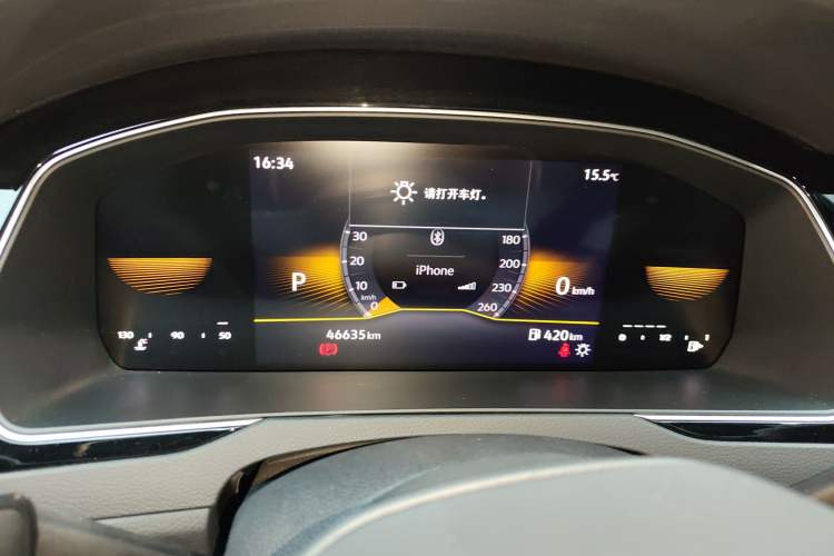 Used Volkswagen Magotan 2023 2 Million Units Limited Edition 330TSI DSG Leading Version Instrument Cluster