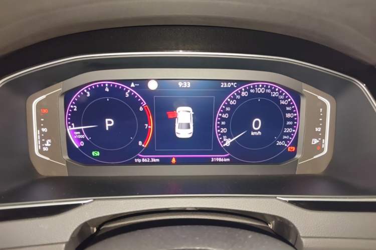 Used Volkswagen Magotan 2023 2 Million Units Commemorative Edition 330TSI DSG Luxury Version Instrument Cluster