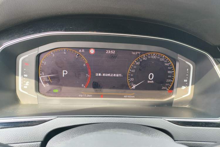 Used Volkswagen Magotan 2023 2 Million Units Commemorative Edition 330TSI DSG Luxury Version Instrument Cluster