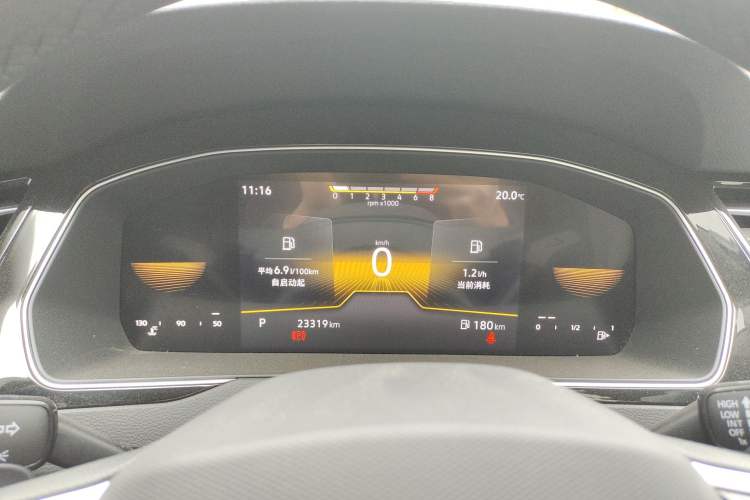 Used Volkswagen Magotan 2023 2 Million Units Limited Edition 330TSI DSG Leading Version Instrument Cluster
