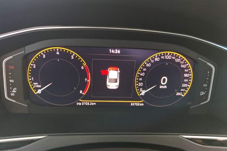 Used Volkswagen Magotan 2023 2 Million Units Limited Edition 330TSI DSG Leading Version Instrument Cluster