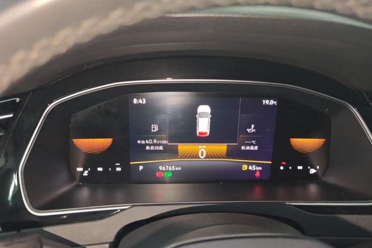 Used Volkswagen Magotan 2023 2 Million Units Limited Edition 330TSI DSG Leading Version Instrument Cluster