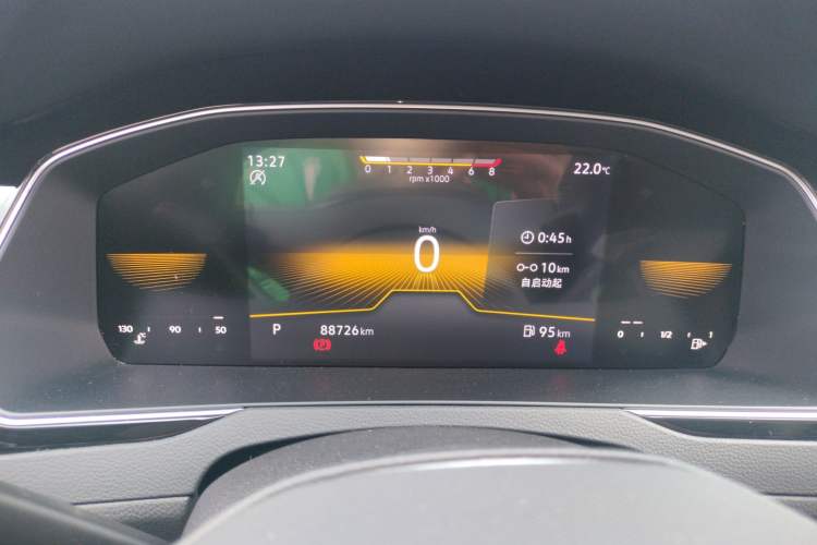 Used Volkswagen Magotan 2023 2 Million Units Limited Edition 330TSI DSG Leading Version Instrument Cluster
