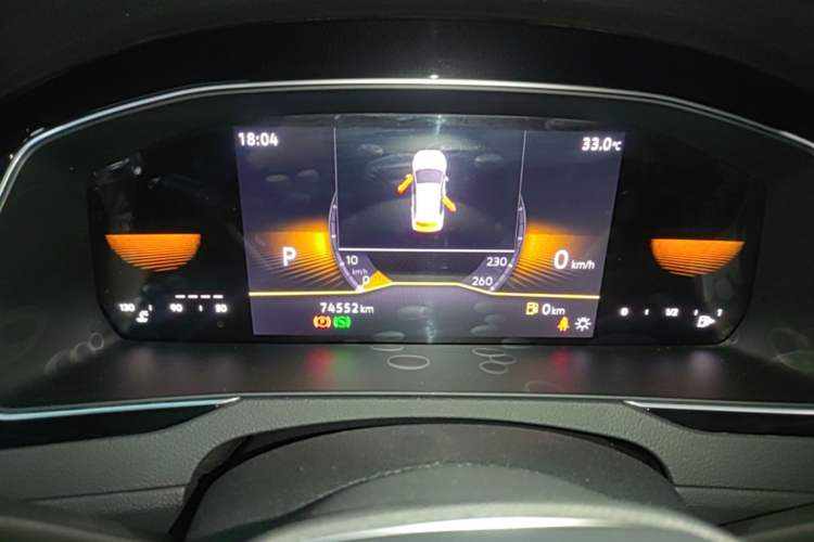 Used Volkswagen Magotan 2023 2 Million Units Limited Edition 330TSI DSG Leading Version Instrument Cluster