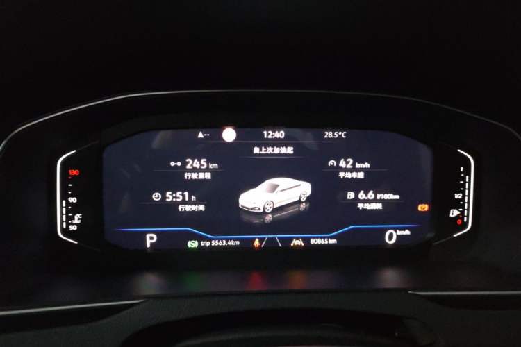 Used Volkswagen Magotan 2023 2 Million Units Commemorative Edition 330TSI DSG Luxury Version Instrument Cluster