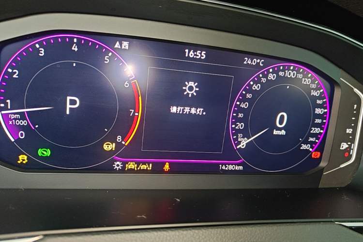 Used Volkswagen Magotan 2023 2 Million Units Limited Edition 330TSI DSG Leading Version Instrument Cluster