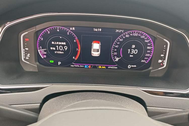 Used Volkswagen Magotan 2023 2 Million Units Commemorative Edition 330TSI DSG Luxury Version Instrument Cluster