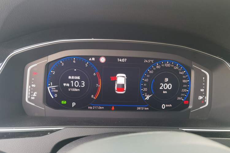 Used Volkswagen Magotan 2023 2 Million Units Commemorative Edition 330TSI DSG Luxury Version Instrument Cluster
