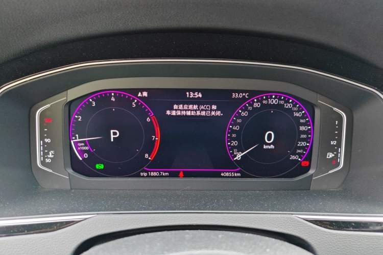 Used Volkswagen Magotan 2023 2 Million Units Commemorative Edition 330TSI DSG Luxury Version Instrument Cluster