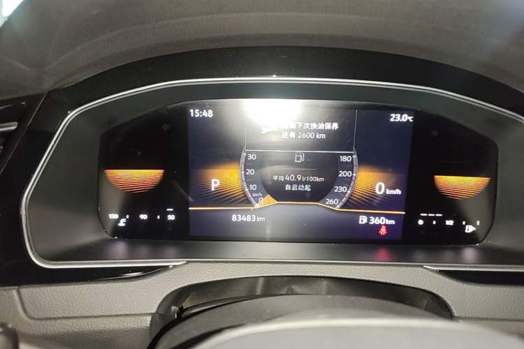 Used Volkswagen Magotan 2023 2 Million Units Limited Edition 280TSI DSG Leading Version Instrument Cluster