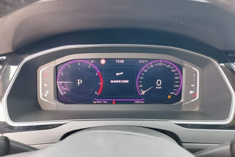 Used Volkswagen Magotan 2023 2 Million Units Limited Edition 330TSI DSG Leading Version Instrument Cluster