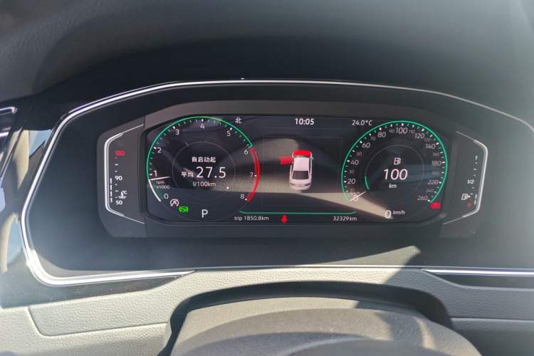 Used Volkswagen Magotan 2023 2 Million Units Commemorative Edition 330TSI DSG Luxury Version Instrument Cluster