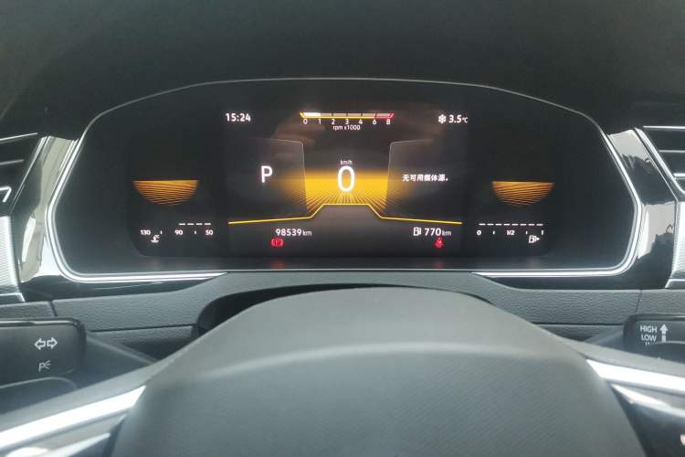 Used Volkswagen Magotan 2023 2 Million Units Limited Edition 280TSI DSG Leading Version Instrument Cluster