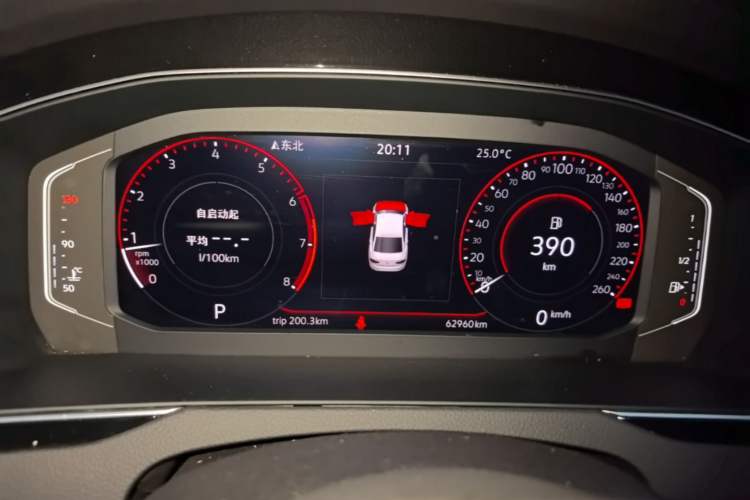 Used Volkswagen Magotan 2023 2 Million Units Commemorative Edition 330TSI DSG Luxury Version Instrument Cluster